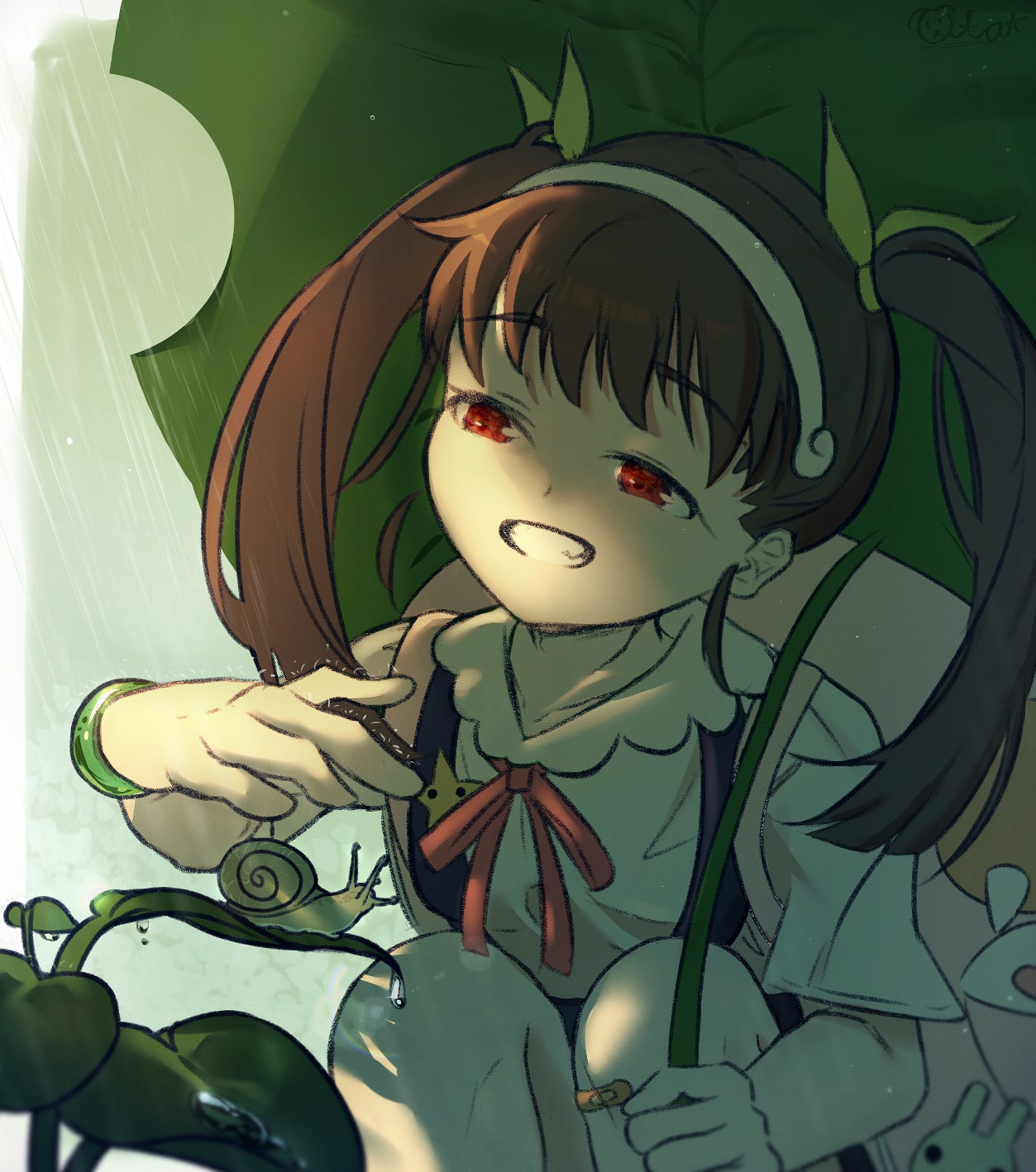 Hachikuji and Snail